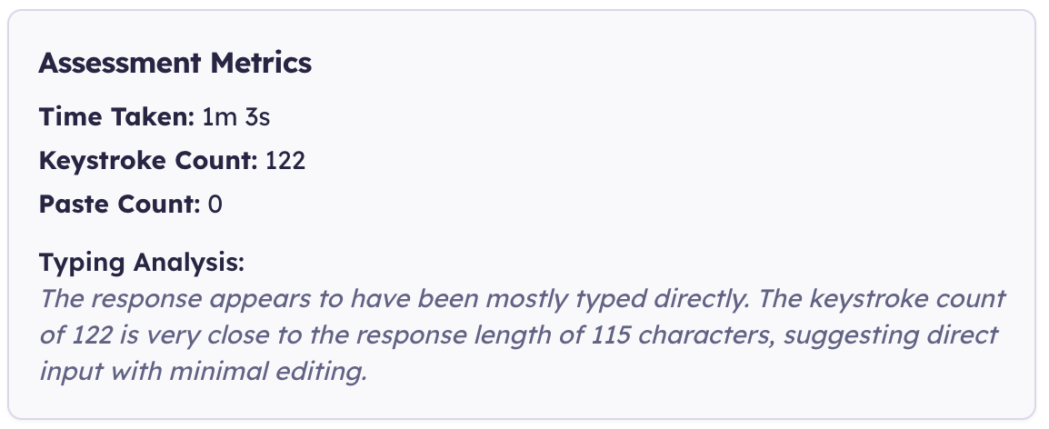 Serious Assessments, Simplified.